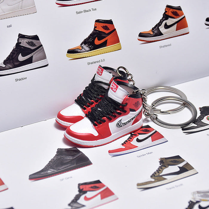 Wholesale Mini Basketball Shoes Keychain JDC-KC-LCheng001