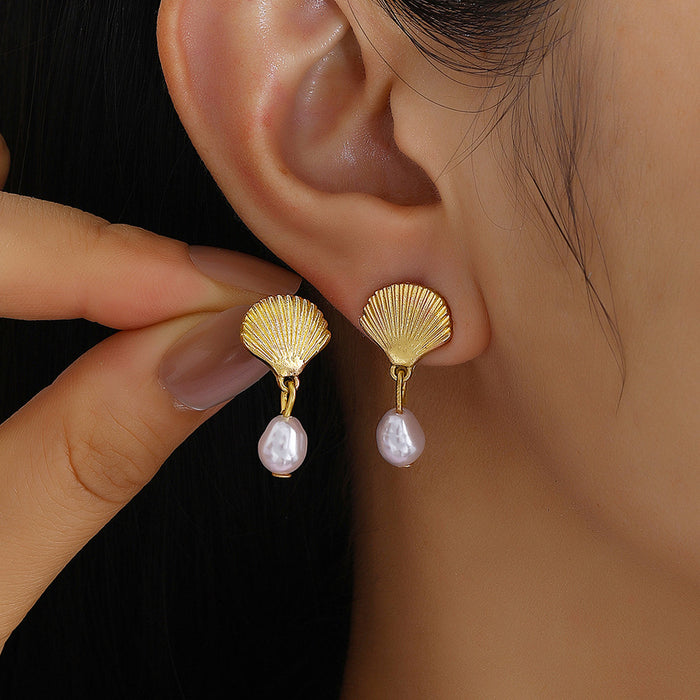 Wholesale Starfish Shell Earrings