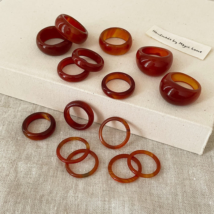 Wholesale Ring for women, niche retro personality, simple and versatile temperament, fashionable ring