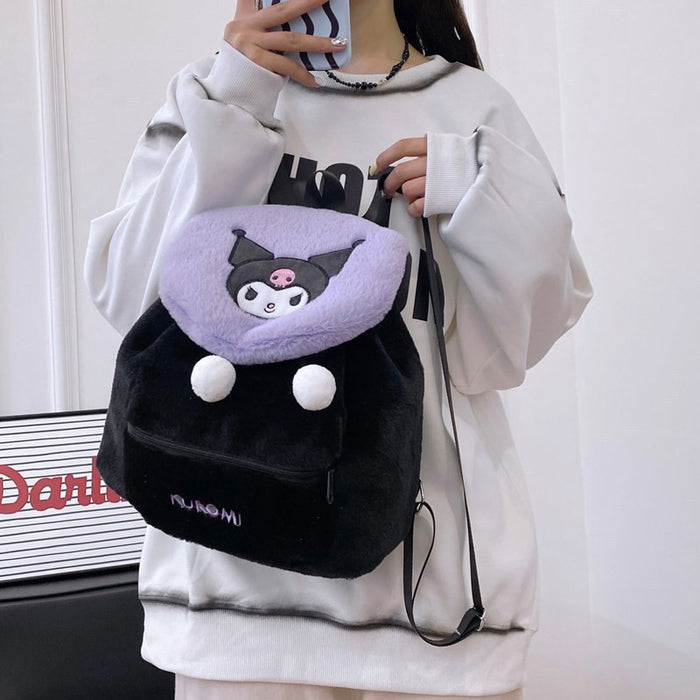 Wholesale Cute cartoon plush Backpack Bags for girls
