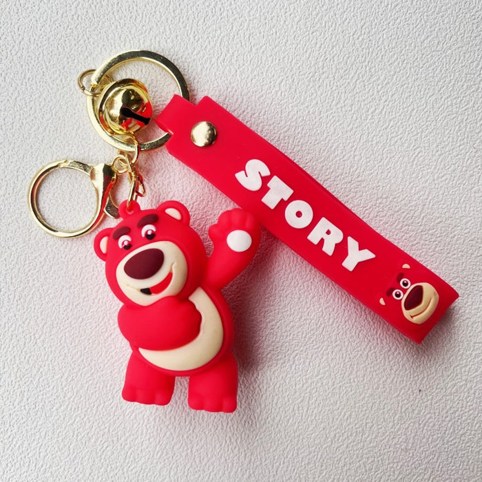 Wholesale PVC Cartoon Doll Keychain JDC-KC-WuYi142