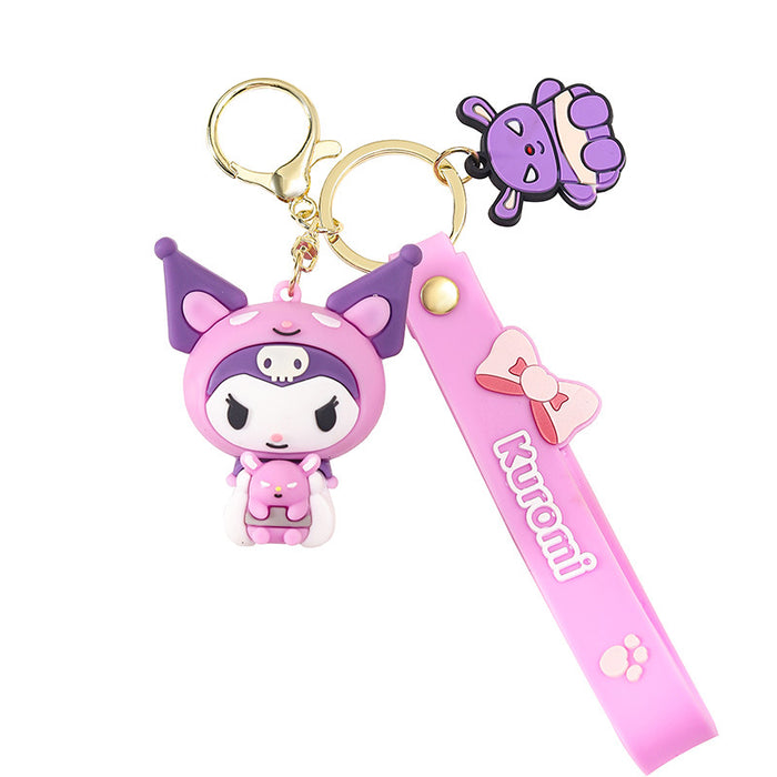 Wholesale Cartoon Doll Silicone Keychain JDC-KC-Benxin031