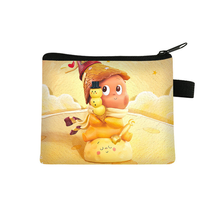 Wholesale Cute Star Children' s Cartoon Creative Girls Portable Storage Coin Purse Student Supplies