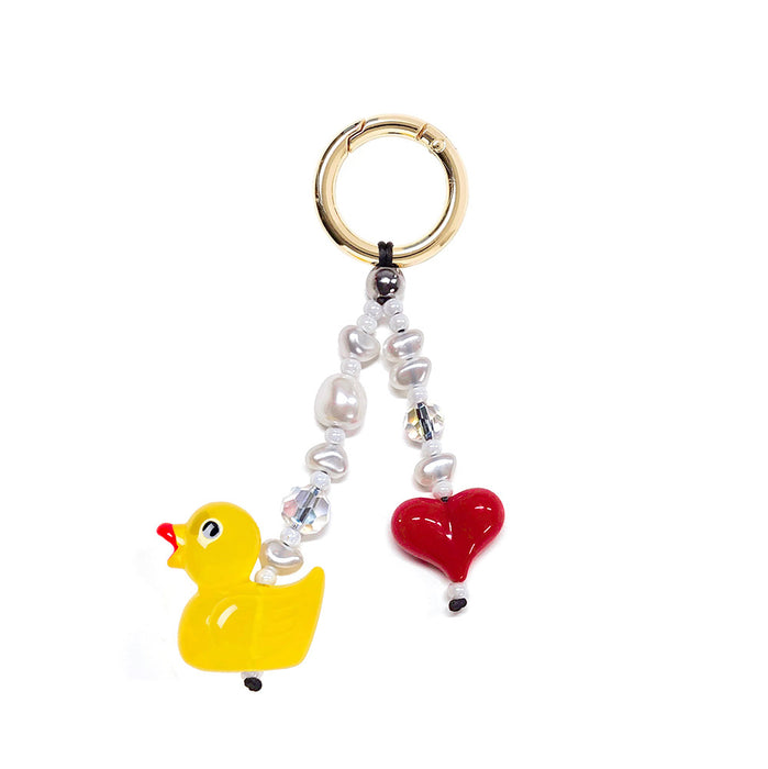 Wholesale  Keychain Love Key Chain DIY Hanging Ornaments Girls  Bag Small Pendant