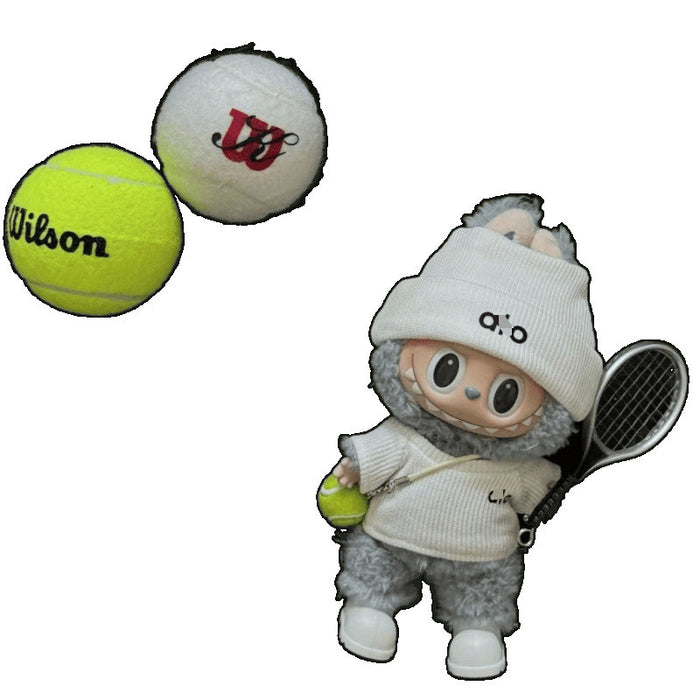 Wholesale First,  Second and Third Generation  Doll Clothes Knitted Alo Same Style  Tennis Glasses Sports Suit Sitting Party