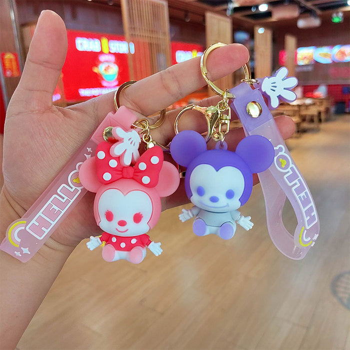 Wholesale Silicone Cartoon Keychain JDC-KC-QingYun003