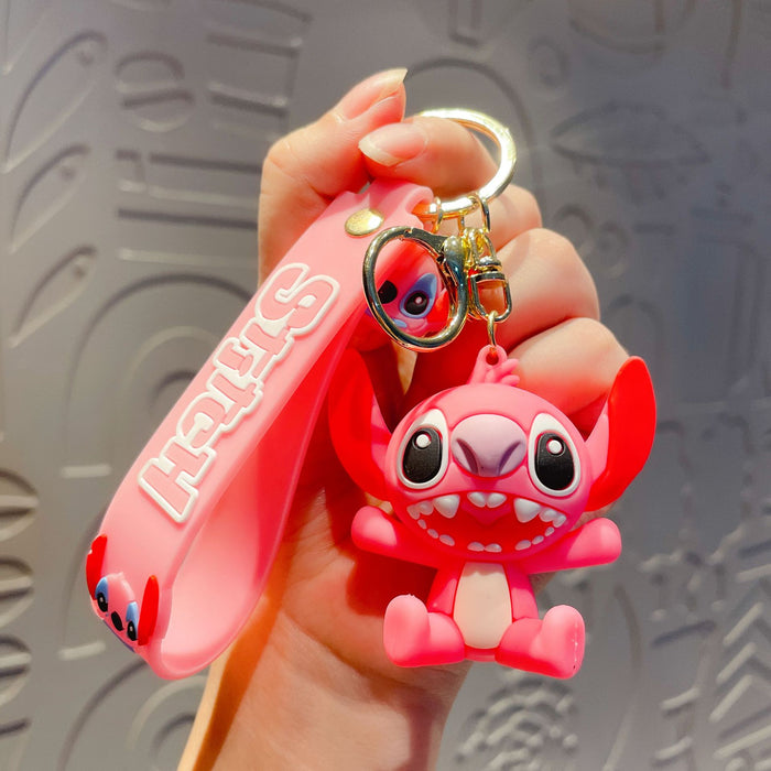 Wholesale Silicone Cute Cartoon Keychain JDC-KC-Chaow004