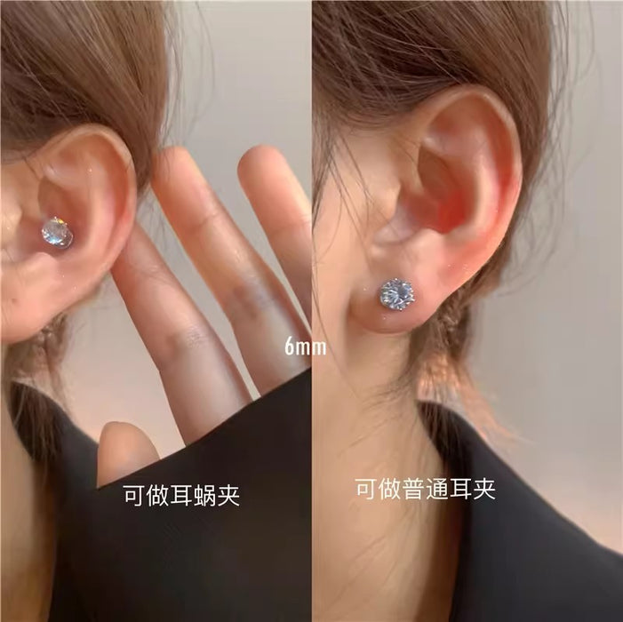 Wholesale Ear bone nail magnets, magnets, non-pierced ear bone clips, same style for men and women, personalized high-end earrings