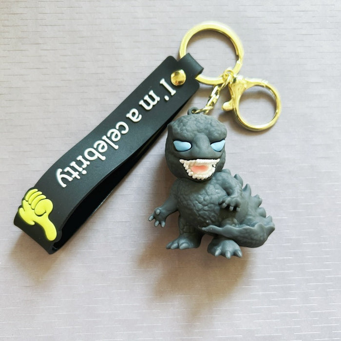 Wholesale PVC Cartoon Monster Doll Keychain JDC-KC-WuYi150