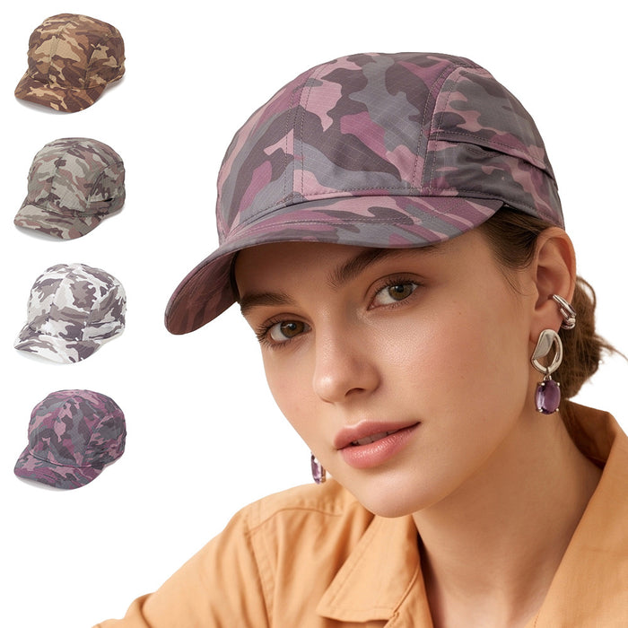 Wholesale Camouflage Outdoor Baseball Cap - Quick Dry Soft Top Short Brim Sun Hat Great for Resale