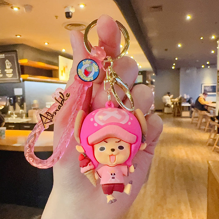 Wholesale Cartoon Doll PVC Keychain JDC-KC-JinG007