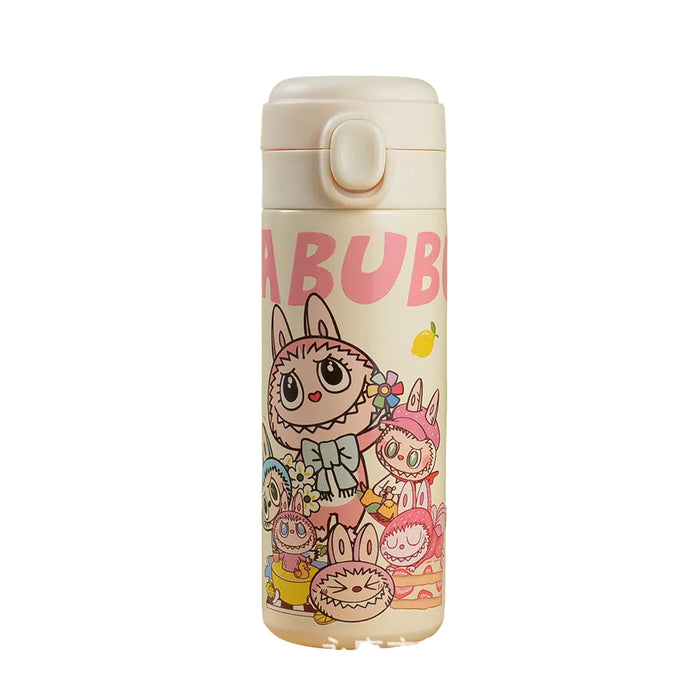 Wholesale Cute cartoon 304 stainless steel children' s thermos cup with pop-up spout