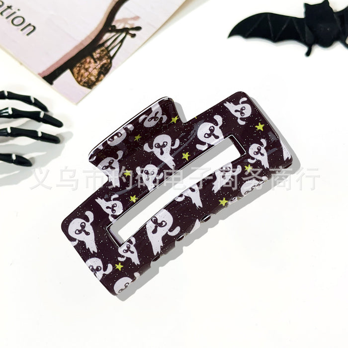 Wholesale  Grabber Skull Bat Ghost Square Hairpin Funny Shark Clip European and American Hair Accessories