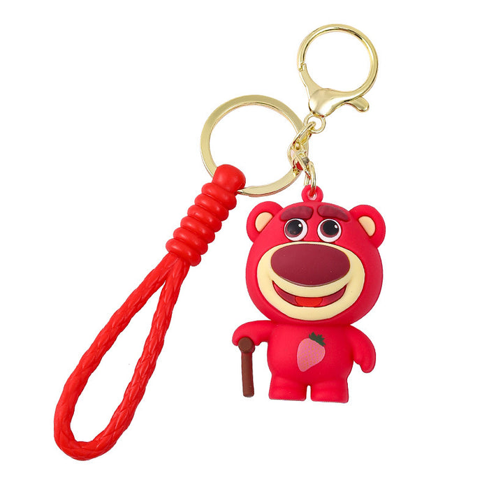 Wholesale PVC Cartoon Coin Purse Keychain JDC-KC-Benxin009