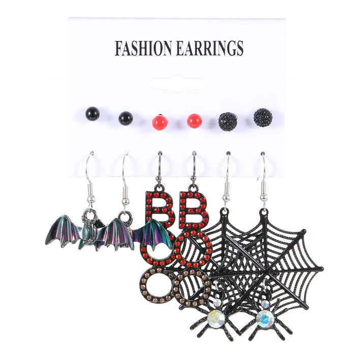 Wholesale  personalized earrings women' s niche bat  kitten earrings spoof earrings suit