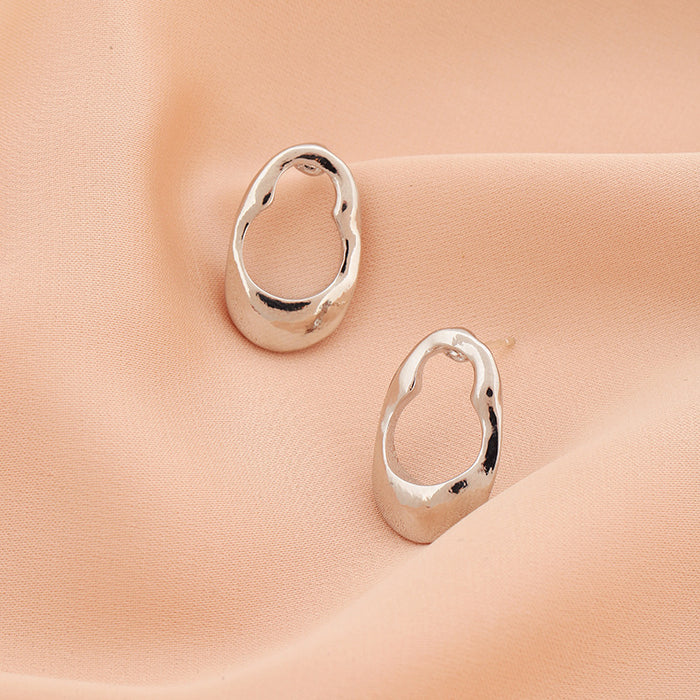 Wholesale Earstuds with a niche temperament, new minimalist earrings with a high-end feel, light luxury