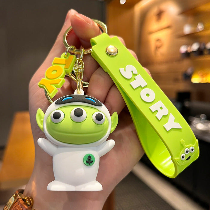 Wholesale silicone cute animation key chain （F） JDC-KC-YMeng019