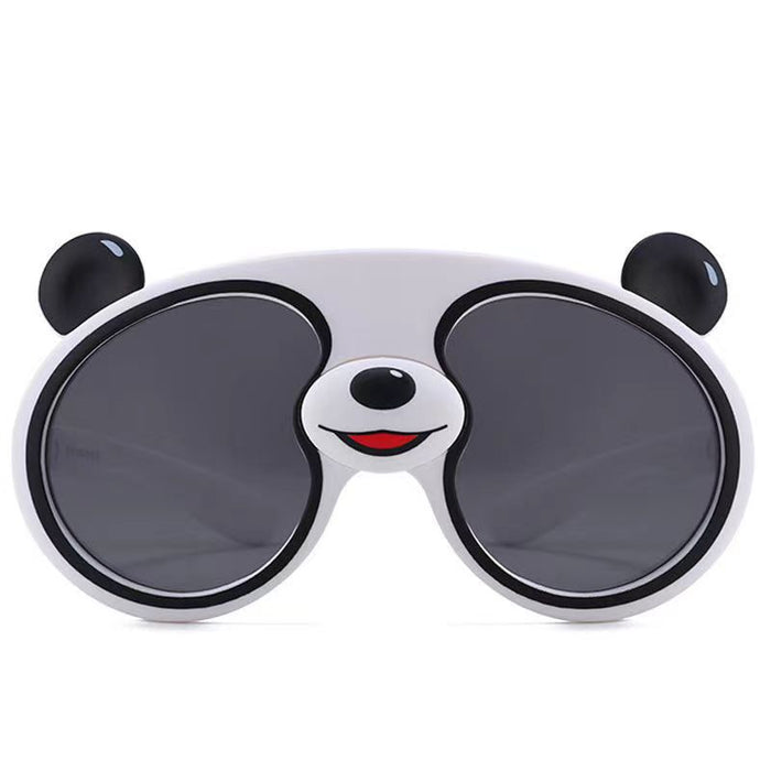 Wholesale Cartoon Panda Silicone Sunglasses Children's Outdoor Polarized Sunglasses Cute Glasses