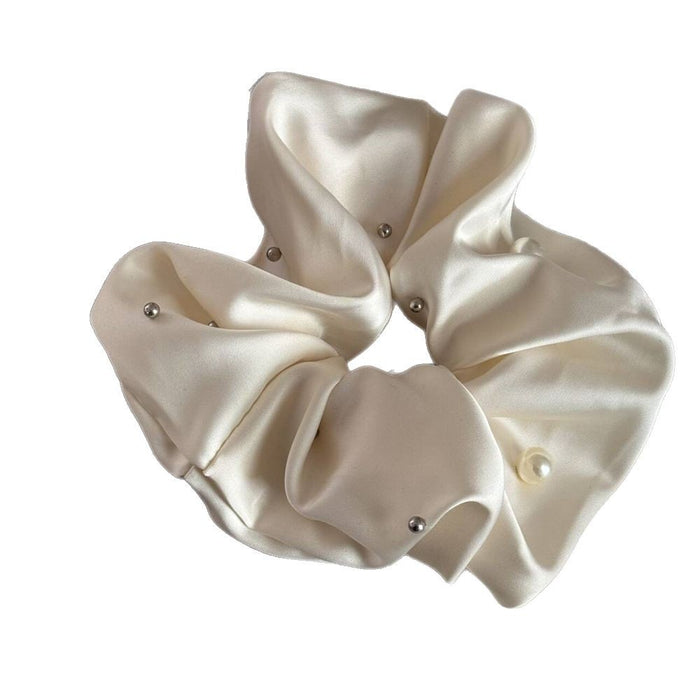 Wholesale pearl rivet pig large hair head rope women's sensitive ball head hair rope