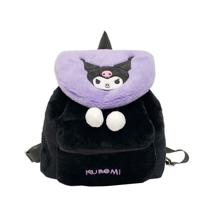 Wholesale Cute Embroidery Plush Backpack JDC-BP-RongT001