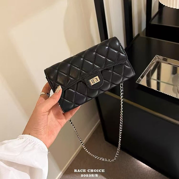 Wholesale Small Square Bag Classic Women' s Wallet Crossbody Bag Rhombic Chain Bag