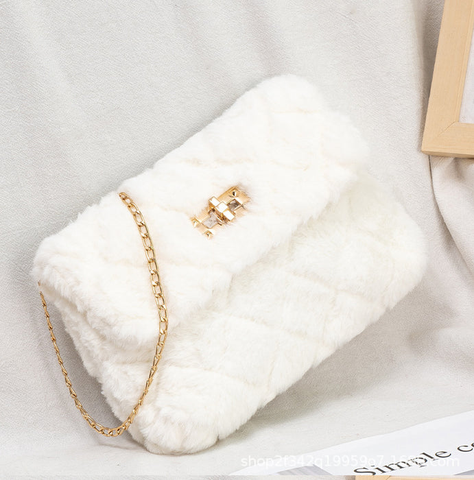 Wholesale Shoulder Bag Plush Fashion Versatile  JDC-SD-BYang008