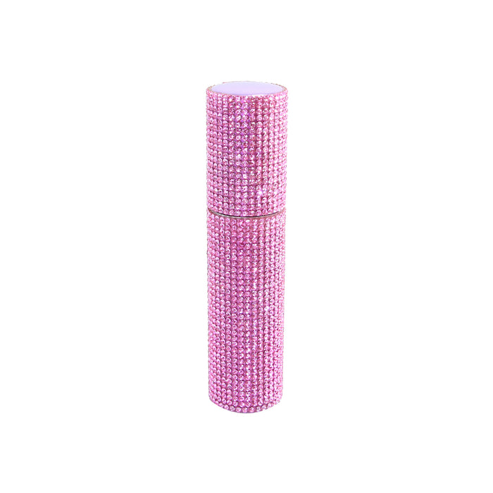 Wholesale Women S Rhinestone Self Defense Keychain Flashlight White Metal Keyring Boutique Keychain Accessory