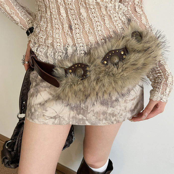 Wholesale Retro Western Rivet Women S Belt With Flower Design Fashion Accessory For Dresses Jeans Boutique Resale
