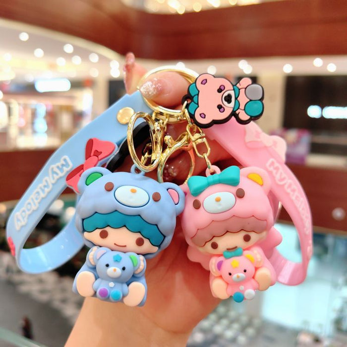 Wholesale PVC Cartoon Doll Keychain JDC-KC-ShuoT026