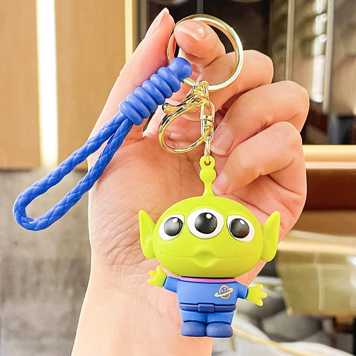 Wholesale PVC Cartoon Coin Purse Keychain JDC-KC-Benxin009