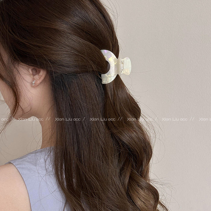 Wholesale Temperament grabbing clip for women, shark clip at the back of the head, new high-end high ponytail hair accessory