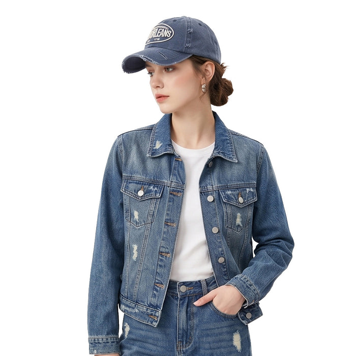 Wholesale Retro Letter Embroidered Baseball Cap - Trendy Unisex Casual Hat Perfect