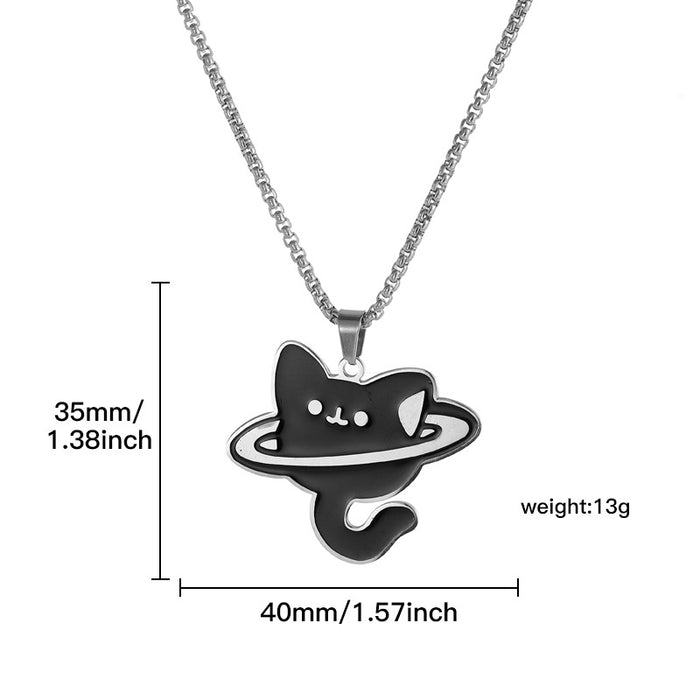 Wholesale cartoon cute stainless steel flying Necklace
