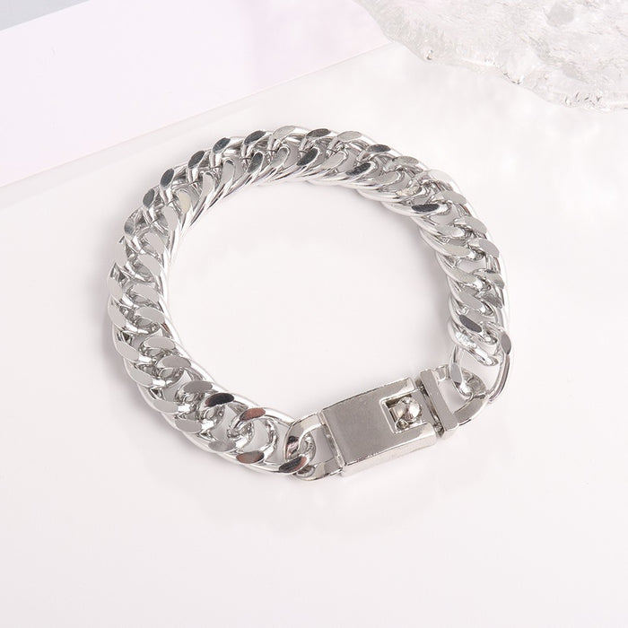 Wholesale Alloy Men's Cuban Bracelet JDC-BT-FengH005