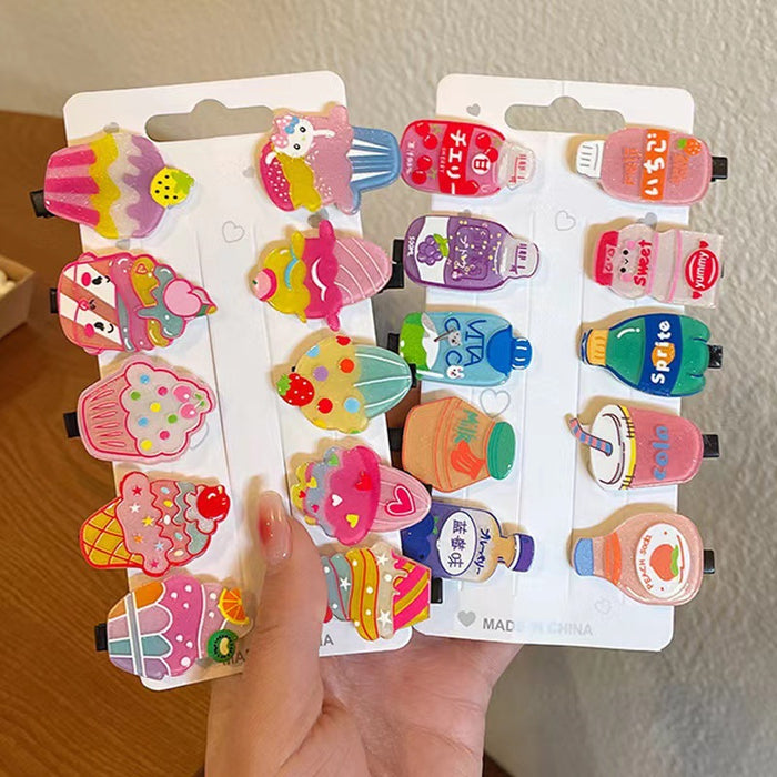 Wholesale Acrylic Cartoon Children's Hair Clip JDC-HC-Hengy002