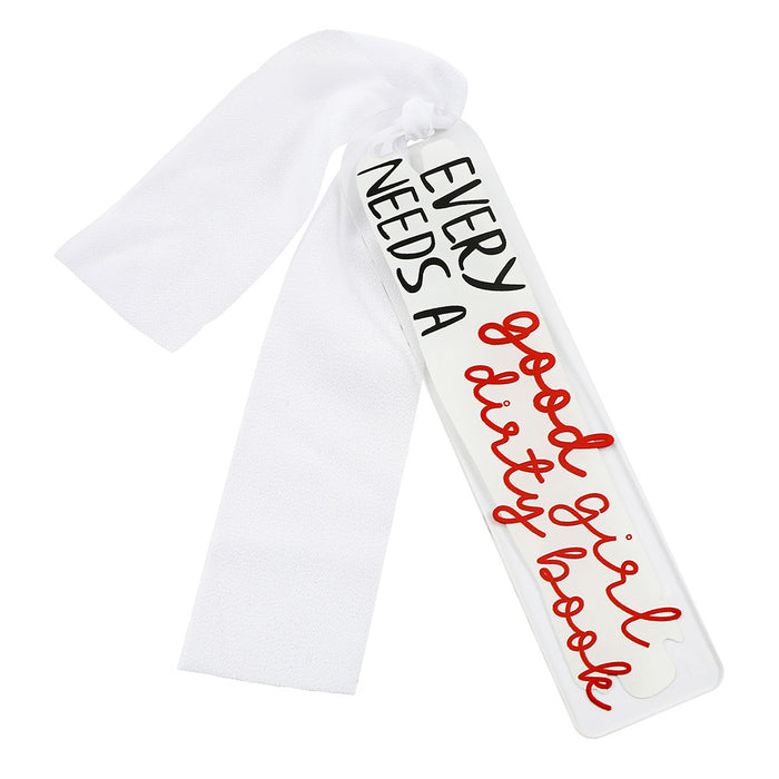 Wholesale Acrylic Interesting Text Bookmarks