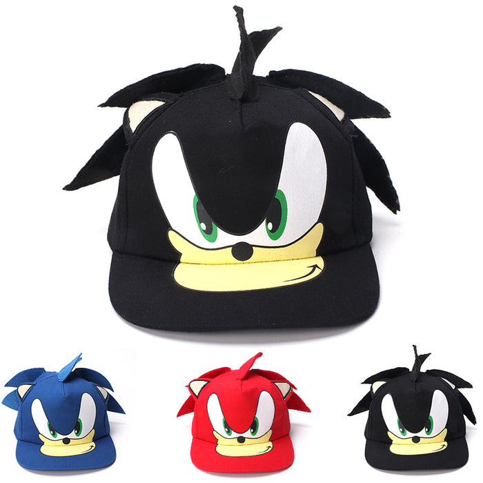 Wholesale Hedgehog Baseball Cap Adjustable Kids Cartoon Cap Trendy Everyday Fashion Accessory