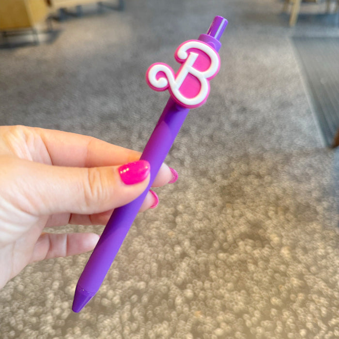 Wholesale skateboard shoes brick letters cartoon acrylic patch neutral pen pink