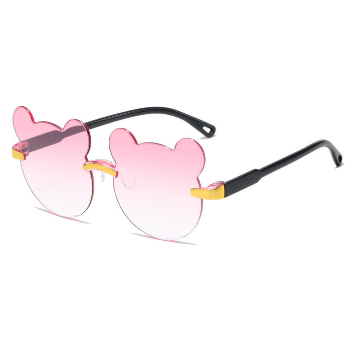 Wholesale Children's glasses, sunglasses with UV protection, fashionable and cute sunglasses design for taking photos