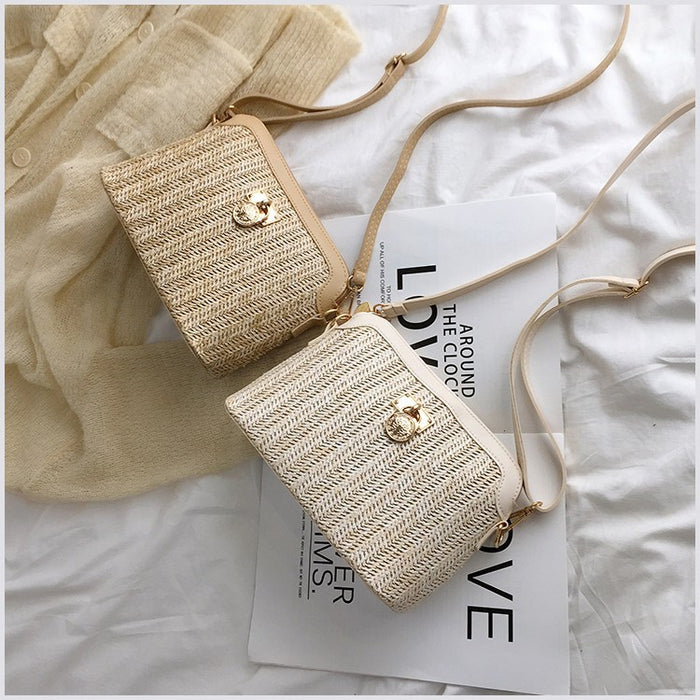 Wholesale Shell Shape Woven PVC Handbag Crossbody Shoulder Bag Fashion Accessory Boutique Resale