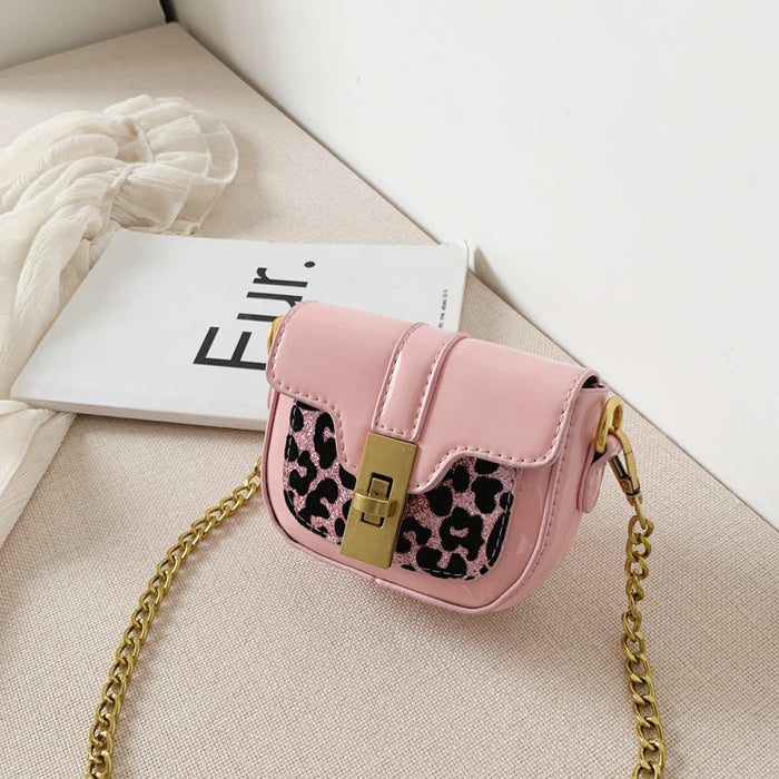 Wholesale PU Fashion Leopard Print Girls Shoulder Crossbody Bag JDC-SD-YuanDuo078