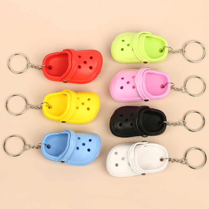 Wholesale Creative Mini Slippers and Love Keychains JDC-KC-Aohong002