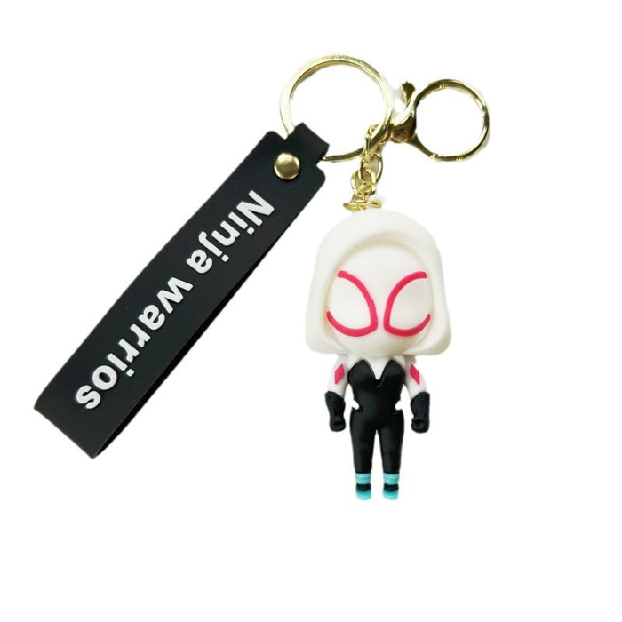 Wholesale PVC Cartoon Doll Keychain JDC-KC-WuYi155