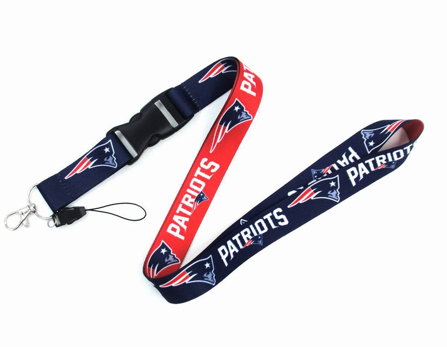 Wholesale Heat transfer rugby team mobile phone sling buckle Lanyard Keychain