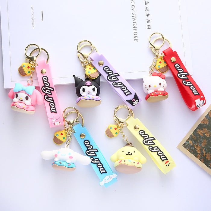 Wholesale  Keychain Pendant Bag Decorative  Pendant Cartoon  Keychain