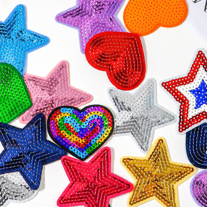 Wholesale Star Cloth DIY Patches