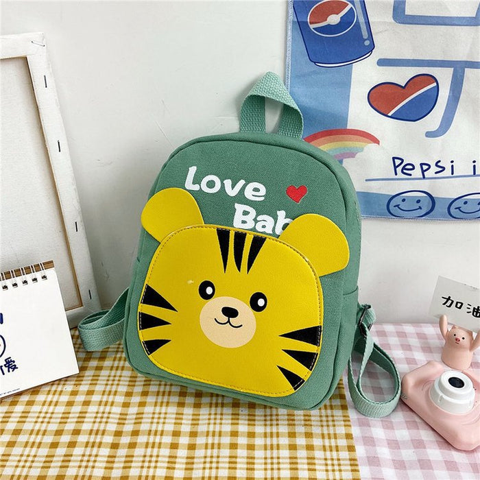 Wholesale Cartoon Soft Cute Canvas Backpack JDC-BP-YuanDuo001