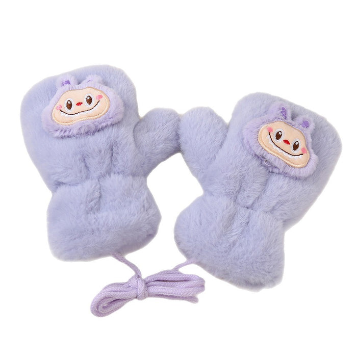 Wholesale Cute Cartoon Plush Children' s Gloves
