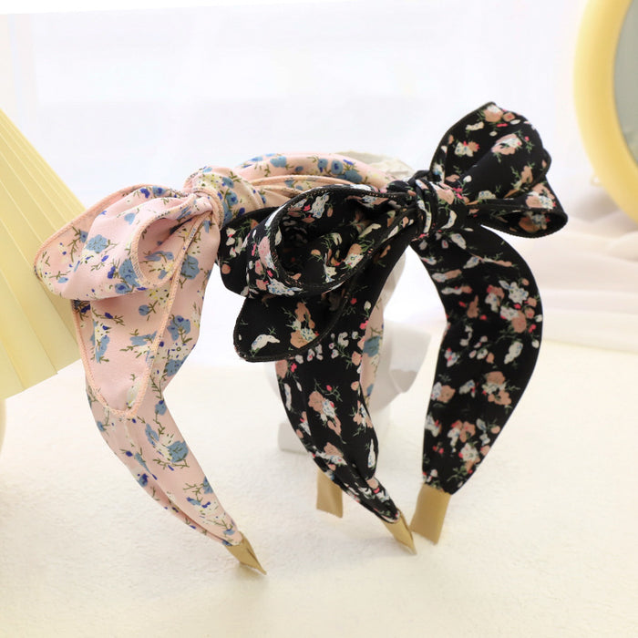 Wholesale Printing Bow Headband JDC-HD-MIs022