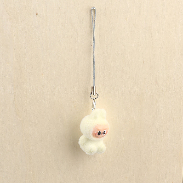 Wholesale Flocked Doll Keychain